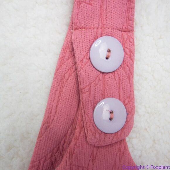 NEW Seea x Free People Georgia bikini top flamingo pink, M - Picture 8 of 10